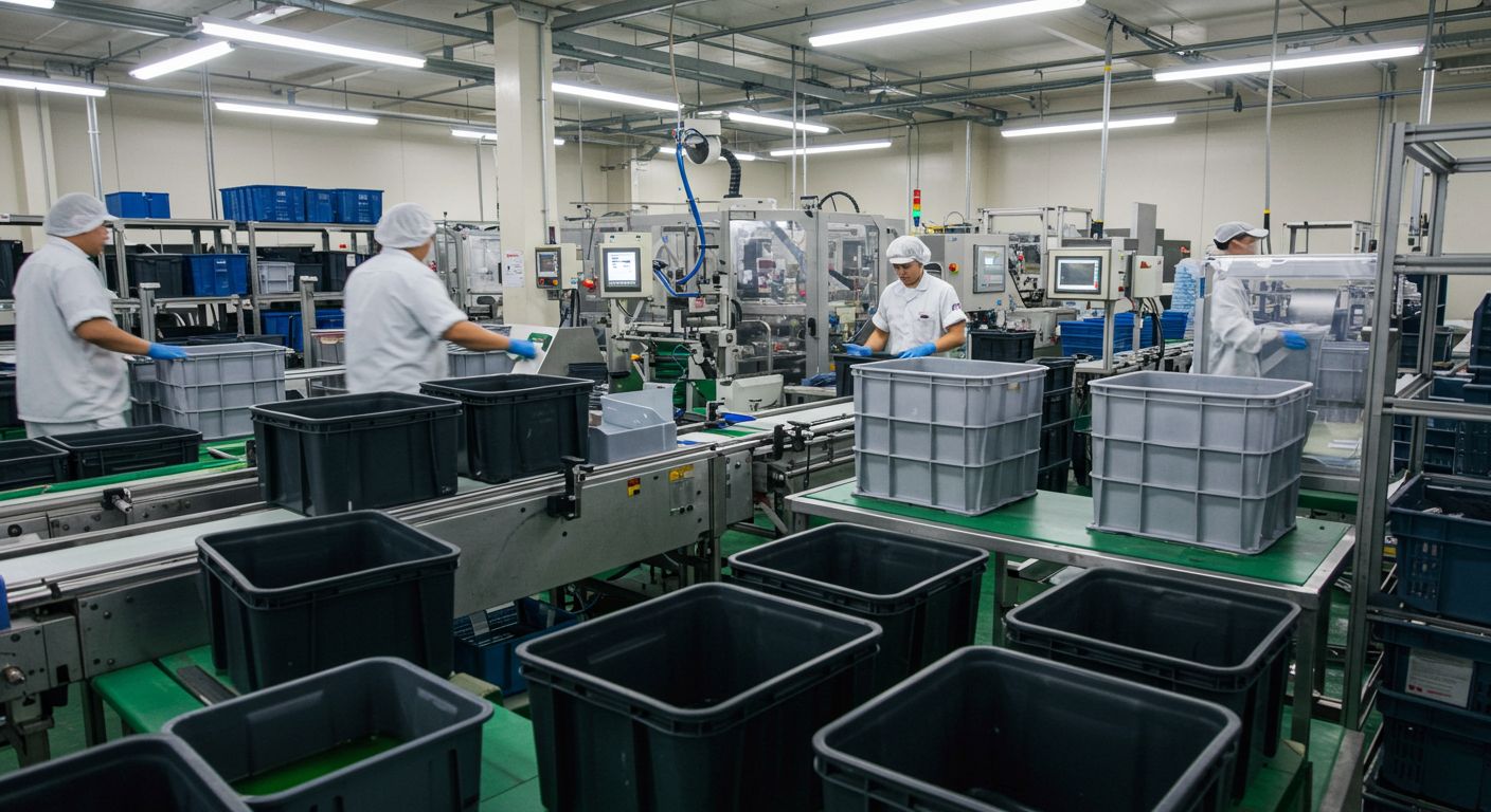 Пластиковые контейнеры для сельхозпродукции