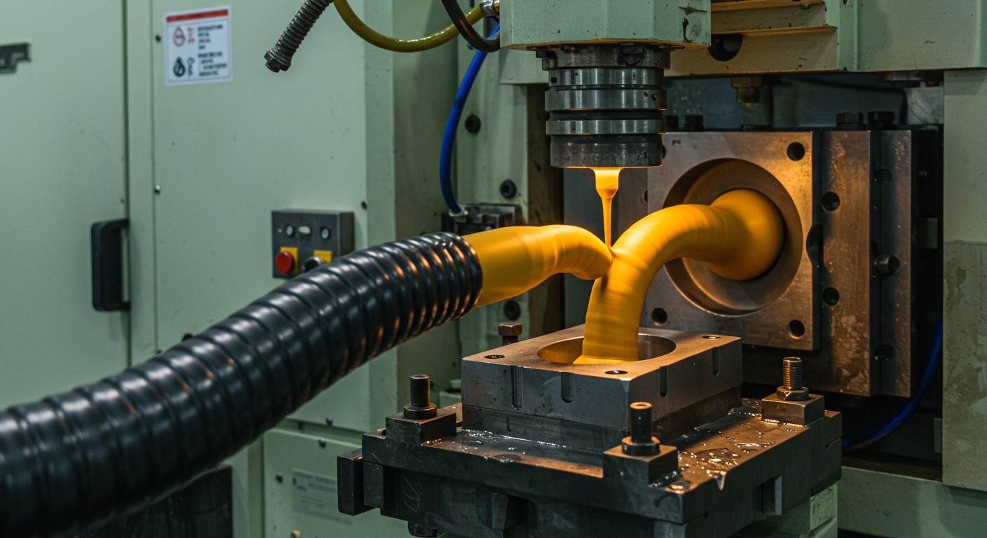 Литье резины технического качества для шлангов