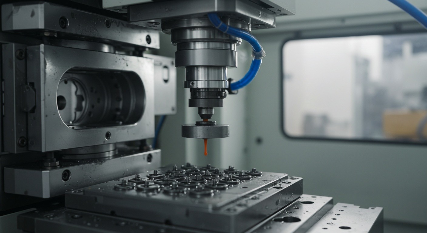 Литьё круглых пластиковых деталей для электроники