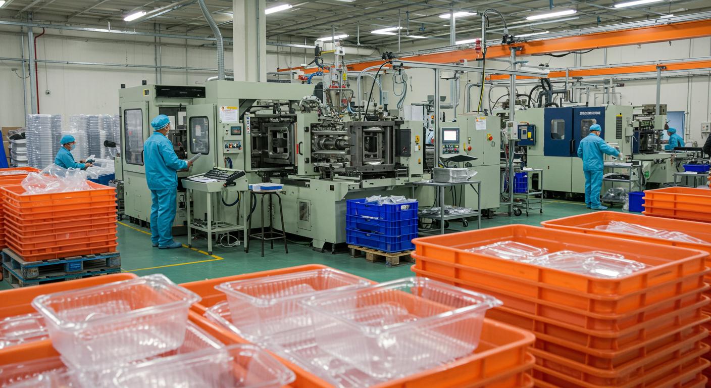 Пластиковые изделия для упаковочной отрасли