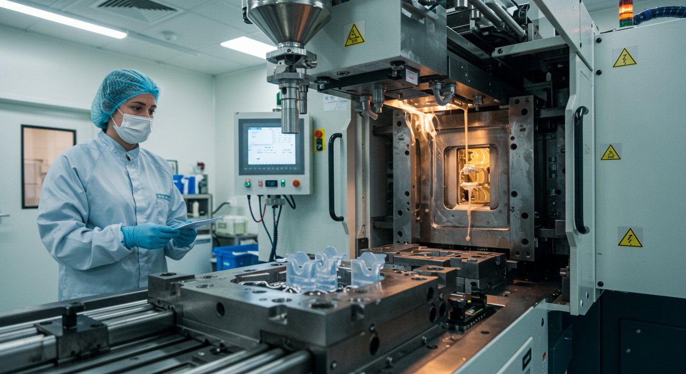 Литьё пластика для медицинских изделий