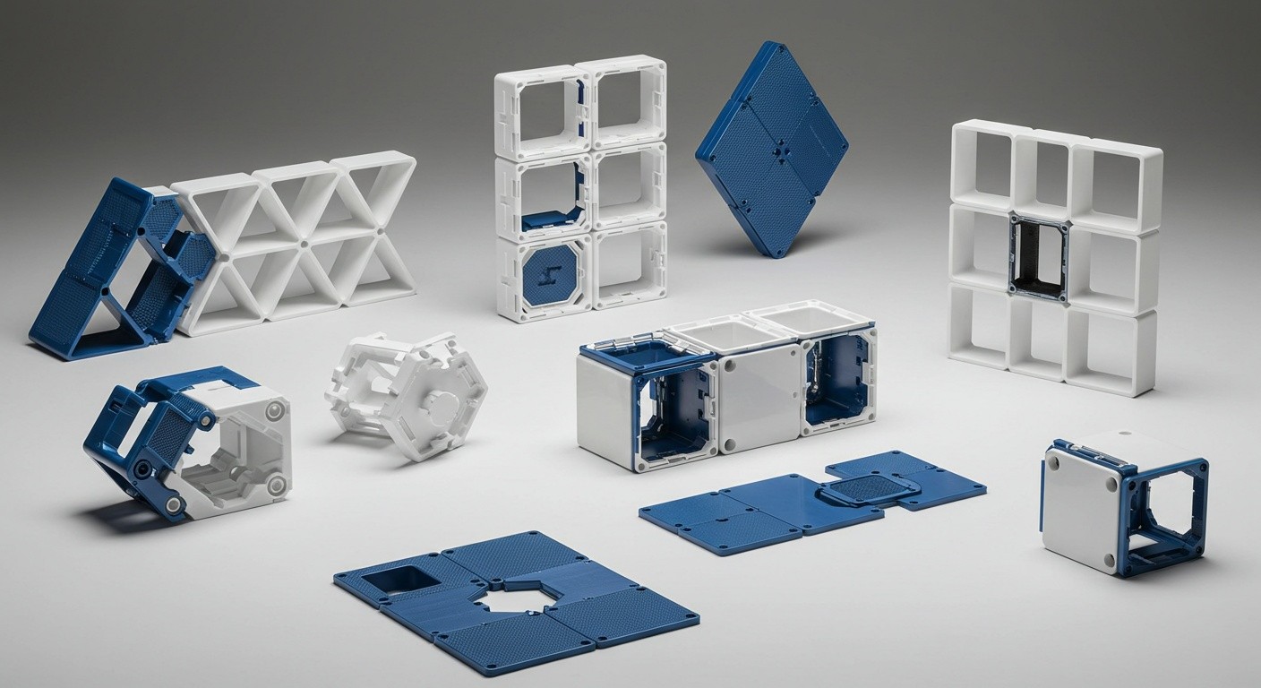 Проектирование модульных пластиковых изделий