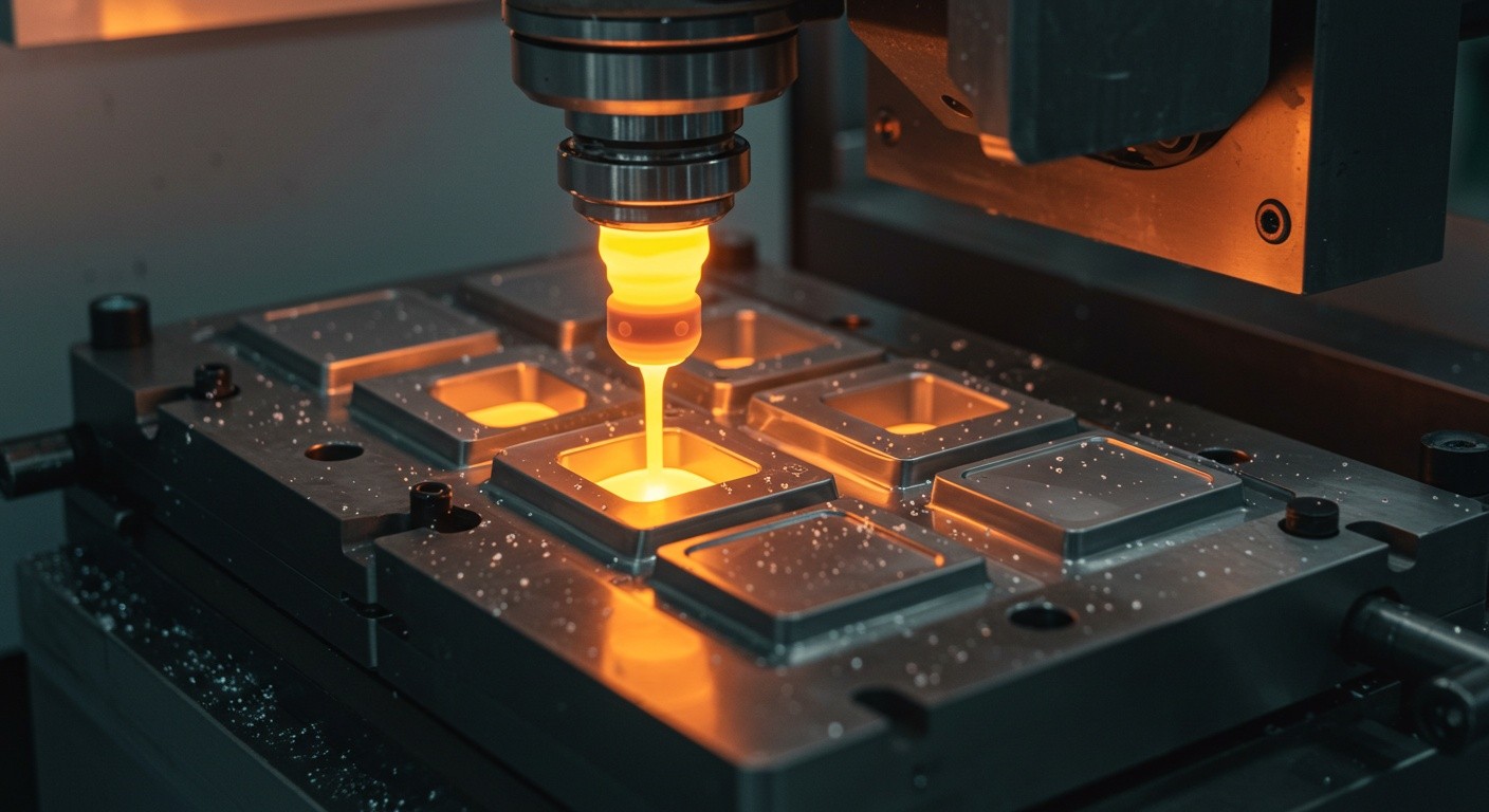 Литьё пластиковых деталей квадратной формы для бытовой техники