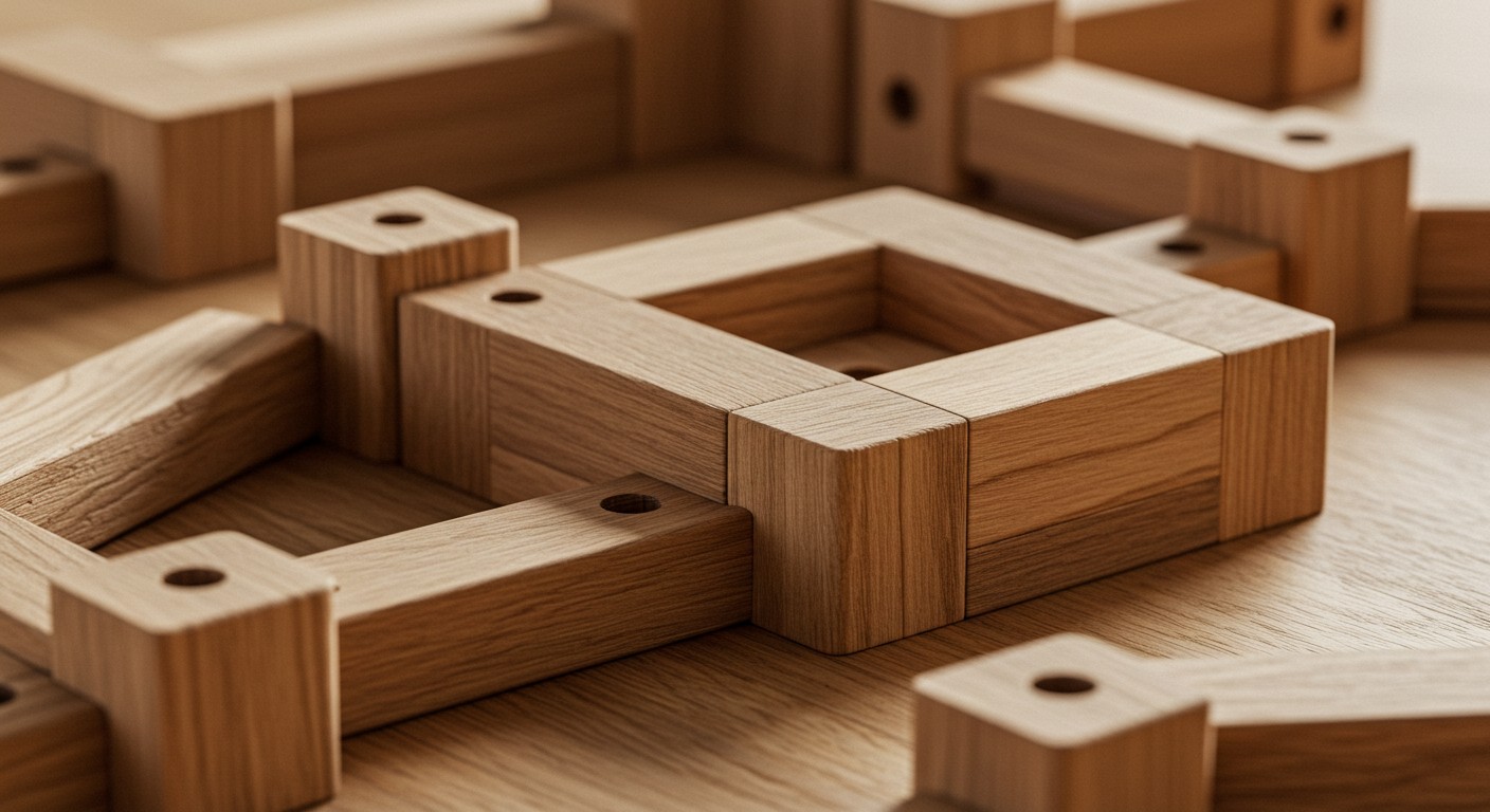 Проектирование модульных деревянных деталей