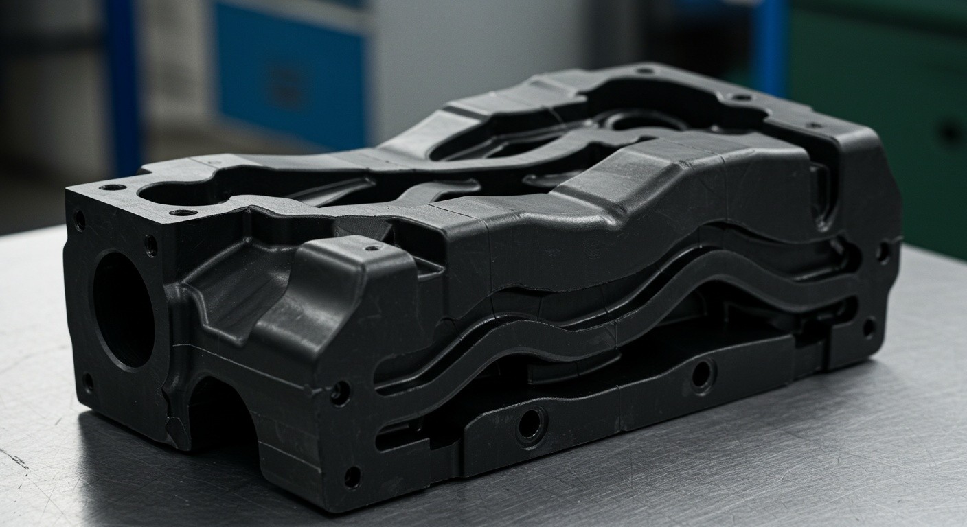 Литье резины высокой прочности для промышленных деталей