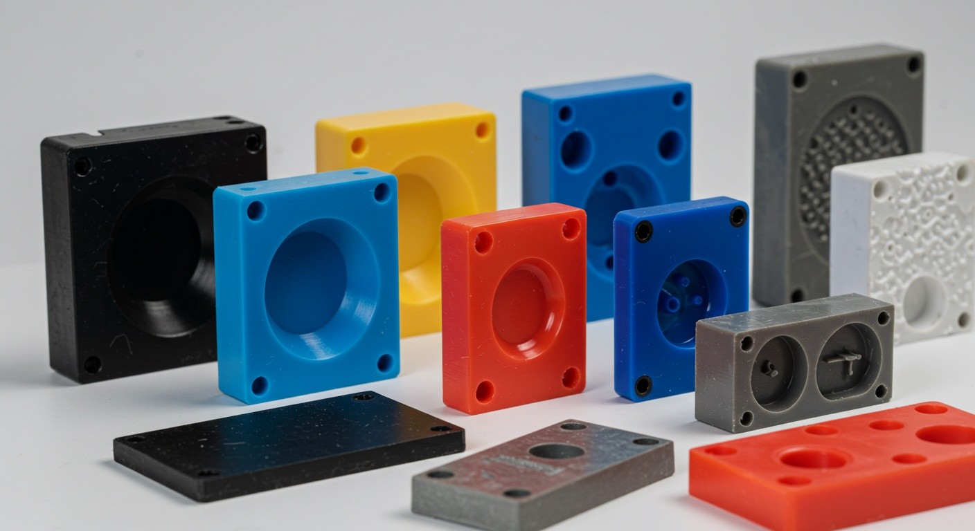 Литьё пластика экспериментальное для тестирования материалов