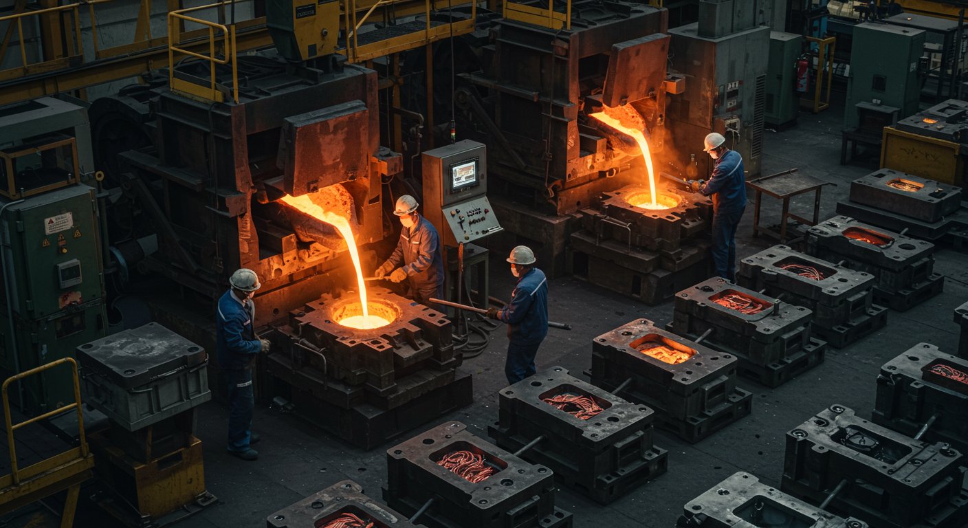 Серийные литые электротехнические компоненты