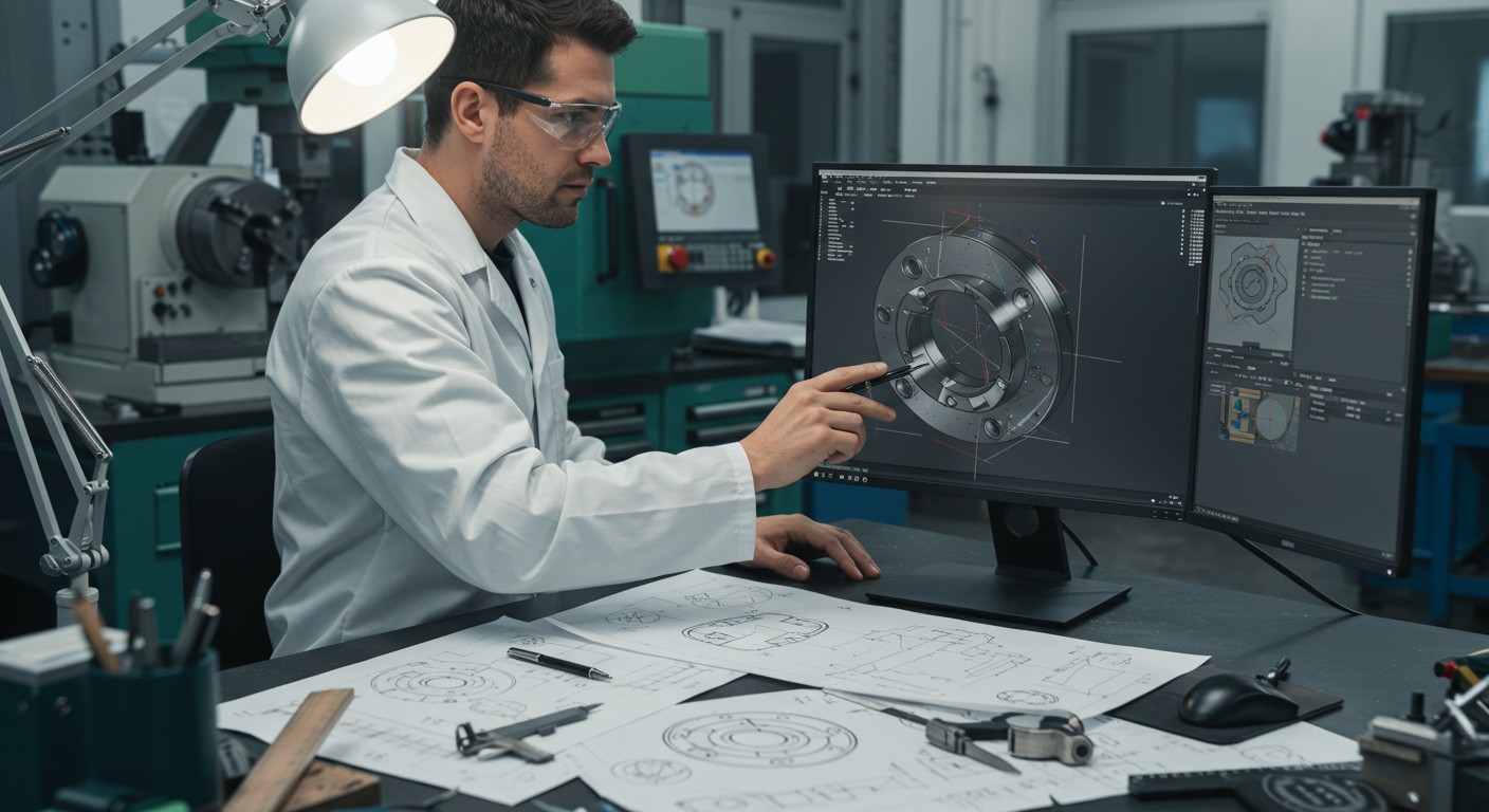 Проектирование круглых металлических деталей