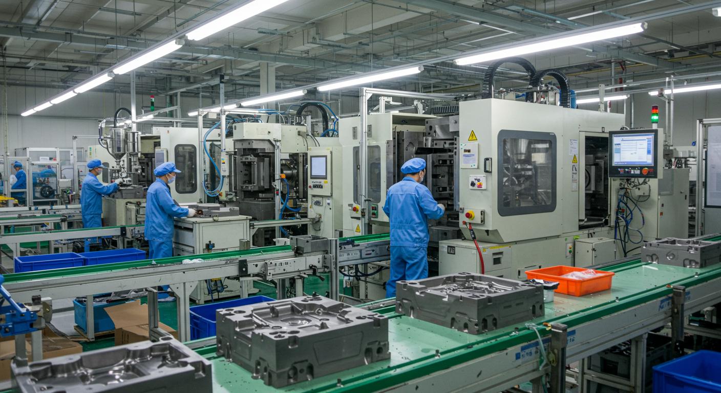 Пластиковые элементы для электроники