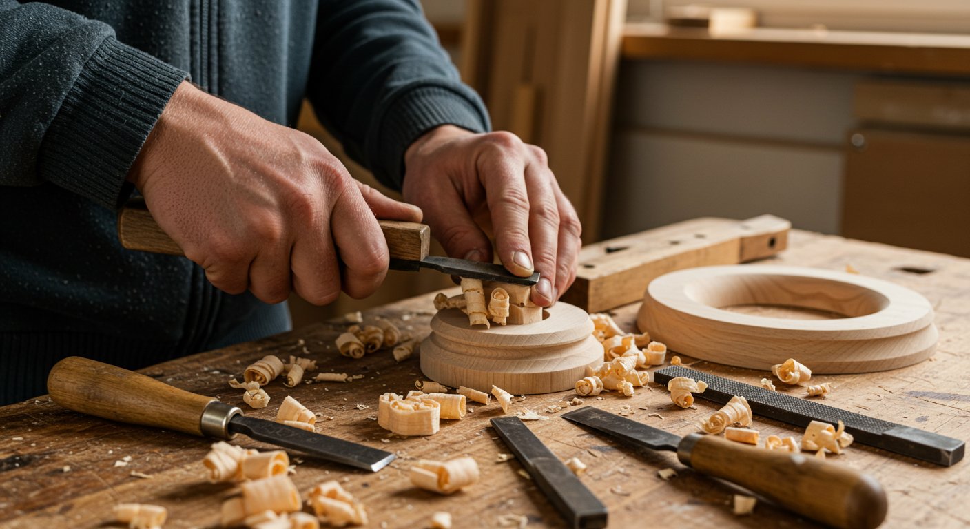 Проектирование круглых деревянных деталей