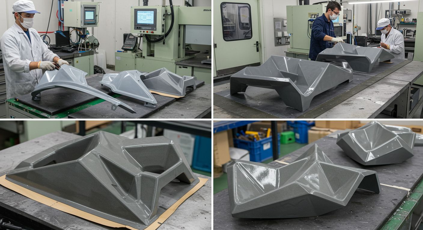 Мелкосерийное производство композитных деталей сложной геометрии