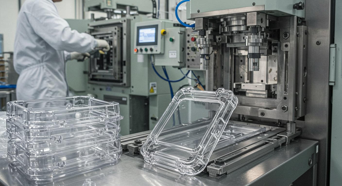 Прозрачные пластиковые корпуса