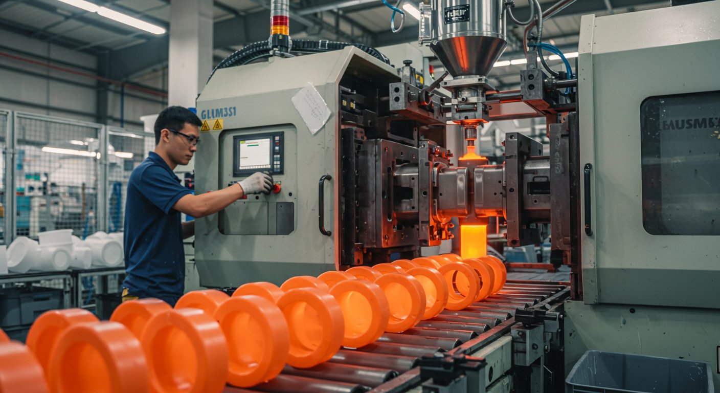 Изготовление пластиковых деталей цилиндрической формы для бытовой техники