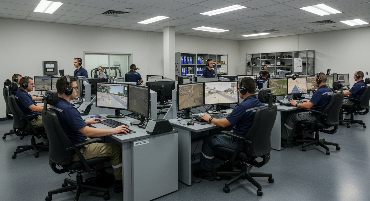 Использование симуляторов для обучения операторов