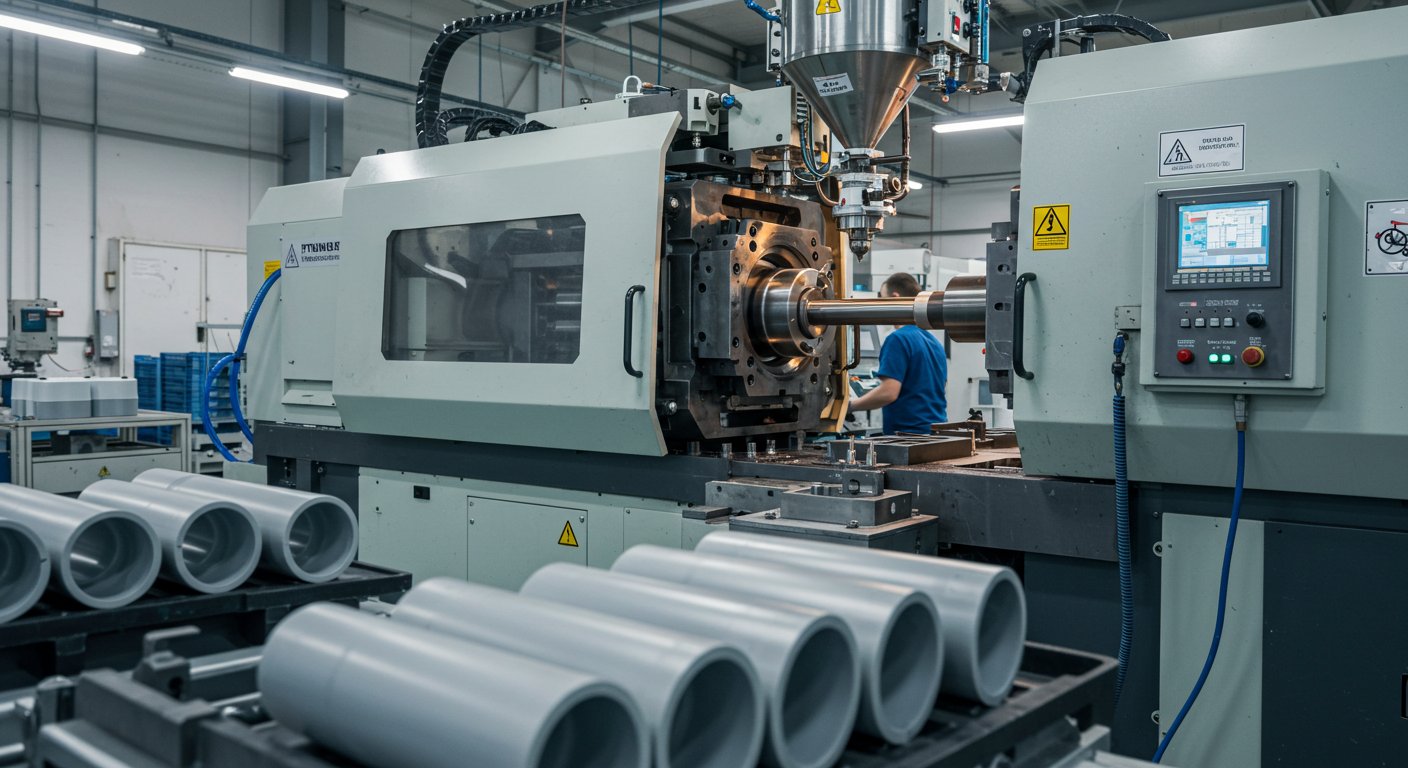 Цилиндрические пластиковые детали для бытовой техники