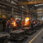 Литьё изделий и деталей для транспортного оборудования средних масштабов