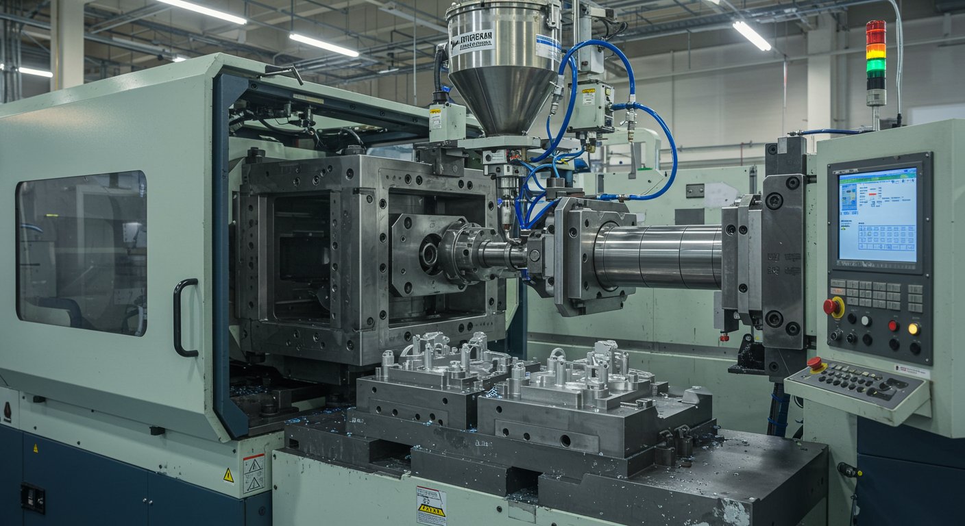 Литьё пластика для промышленных деталей