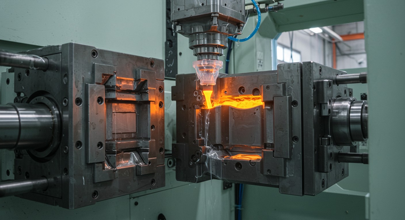 Литьё пластика стандартного качества для автомобильных компонентов