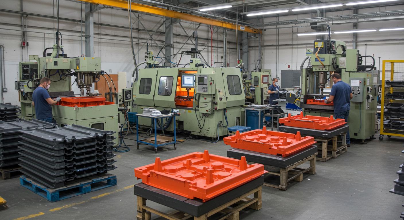 Изготовление пластиковых изделий нестандартной формы для строительной отрасли