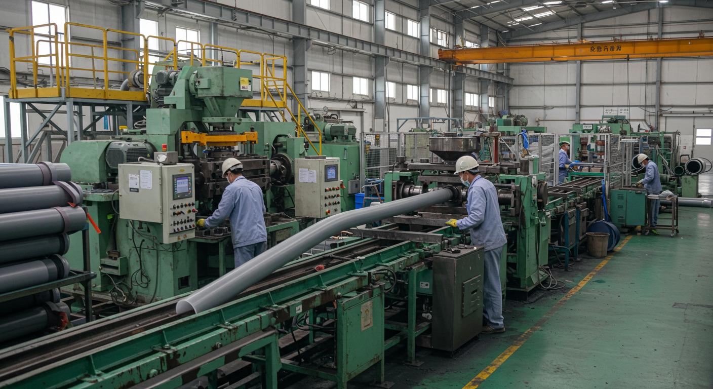 Особенности производства пластиковых трубопроводов Производство пластиковых труб