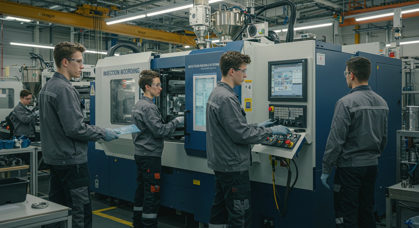 Современные технологии и обучение операторов Будущее оператора литьевой машины