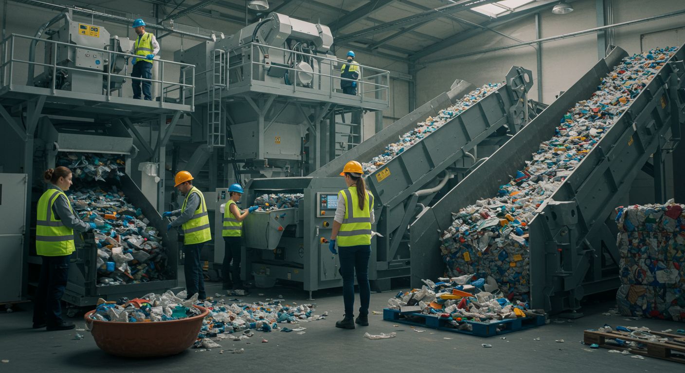 Переработка пластмассовых отходов