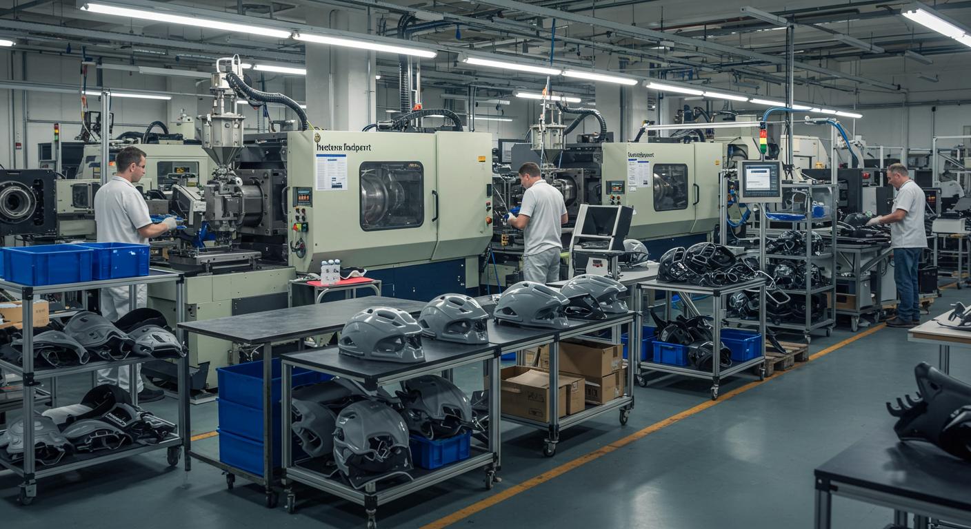 Пластиковые детали для спортивной индустрии