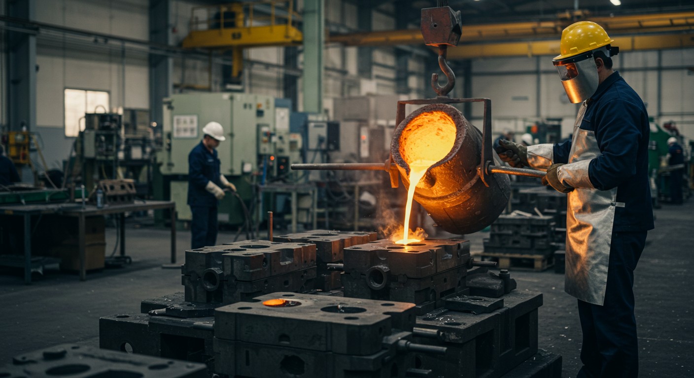 Литьё изделий и деталей премиум класса из металла