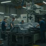 Изготовление пластиковых изделий крупногабаритных размеров для промышленного оборудования