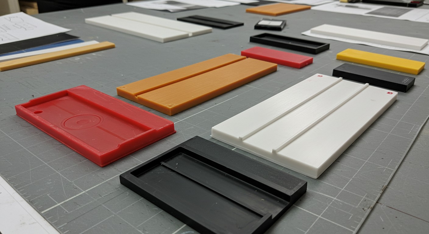 Проектирование прямоугольных пластиковых изделий