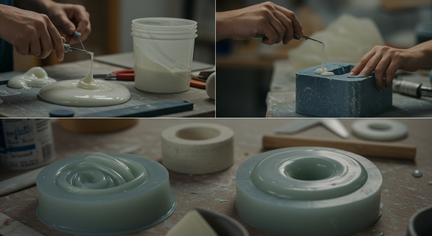 Мелкосерийное производство силиконовых литых форм