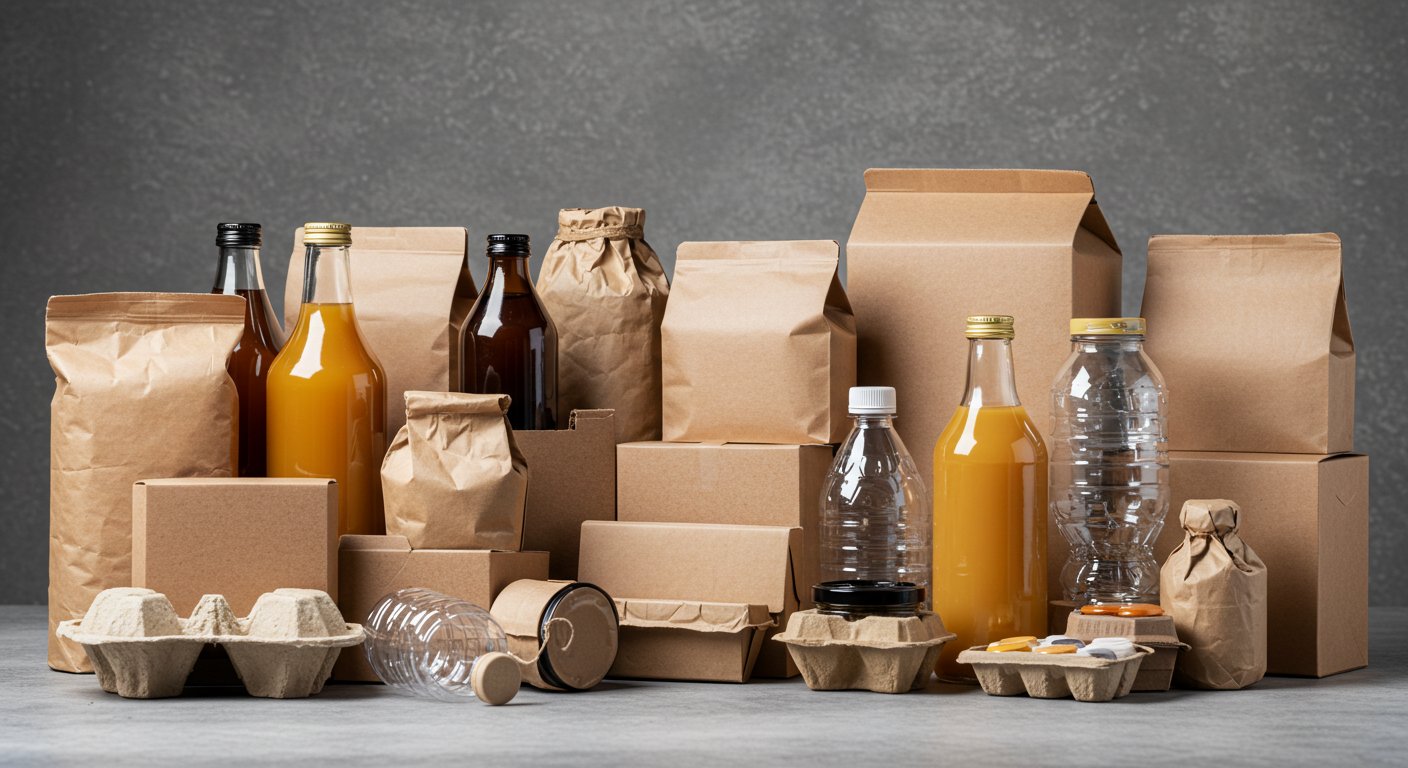 Переработка вторичного сырья для упаковки