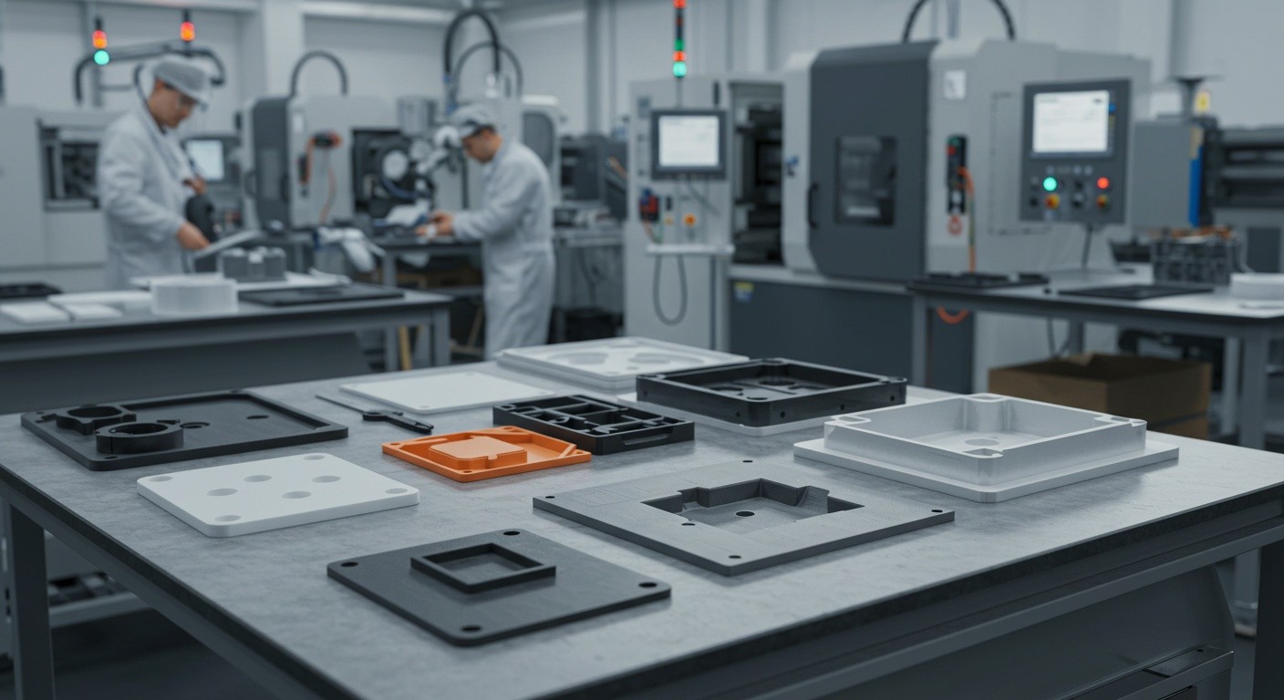 Разработка пластиковых изделий квадратной формы для бытовой техники
