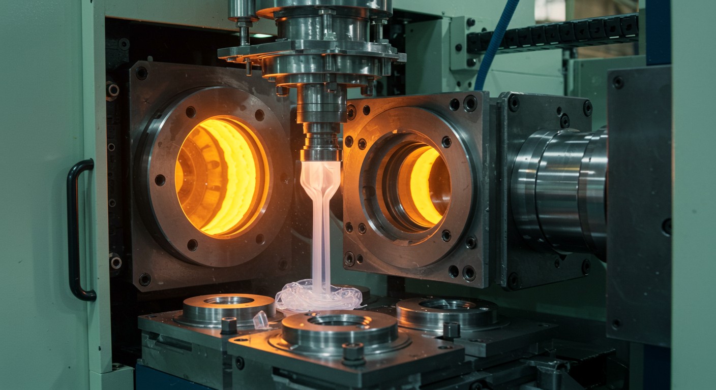 Литьё пластика для круглых изделий