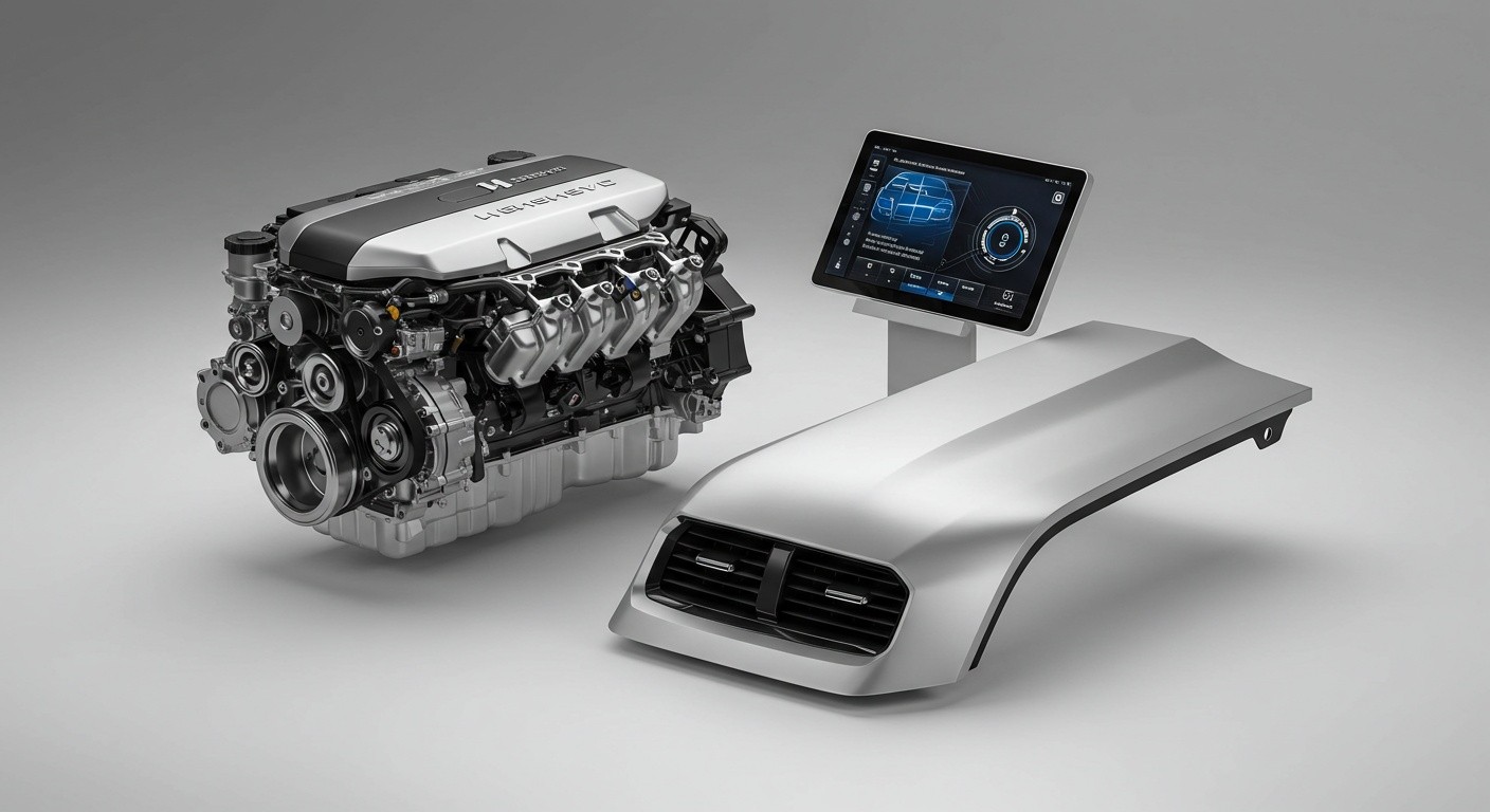 Проектирование деталей и изделий для автомобильной промышленности