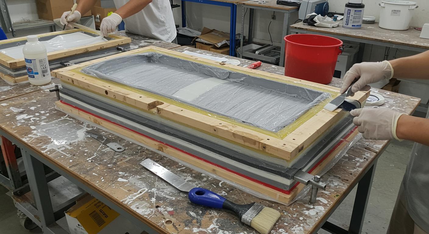 Мелкосерийное производство композитных литых форм