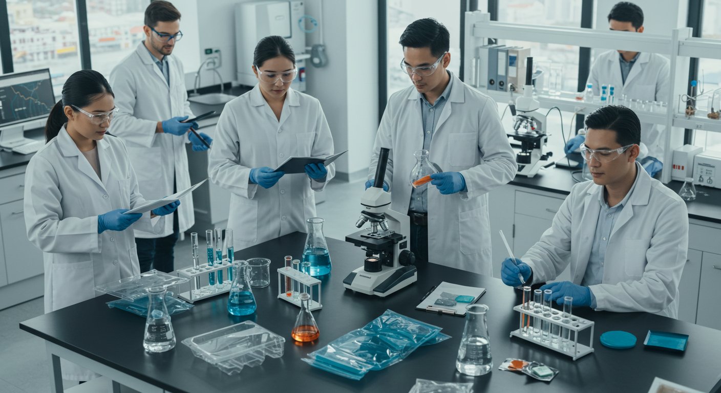 Разработка инновационных пластиков для пищевой упаковки