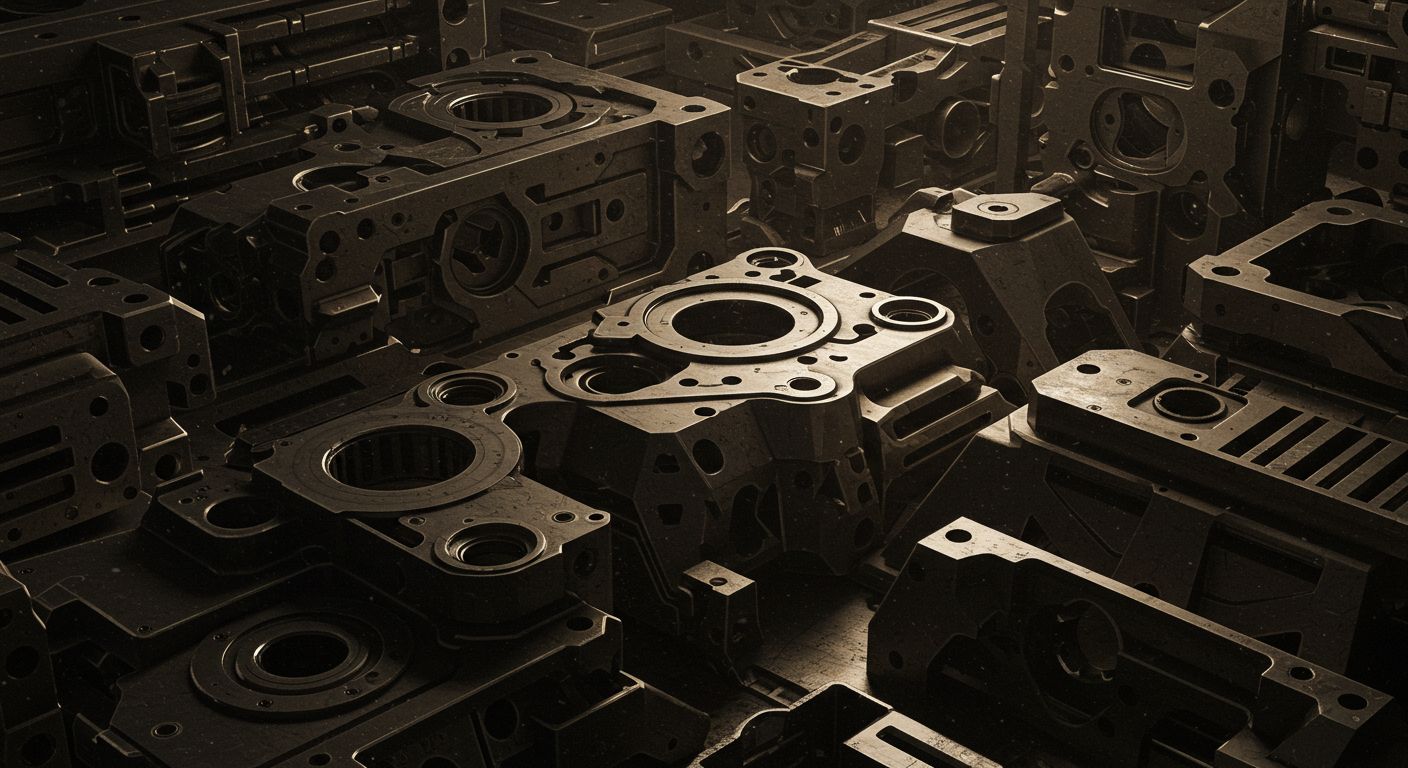 Сложная металлическая деталь