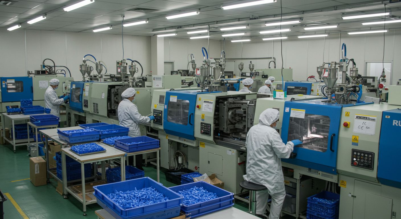 Мелкие пластиковые изделия для упаковки