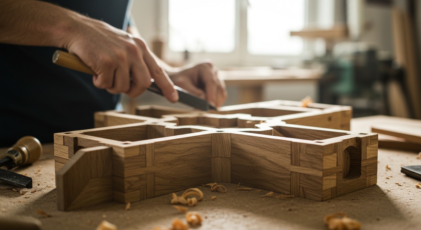 Проектирование сложных геометрических деревянных деталей