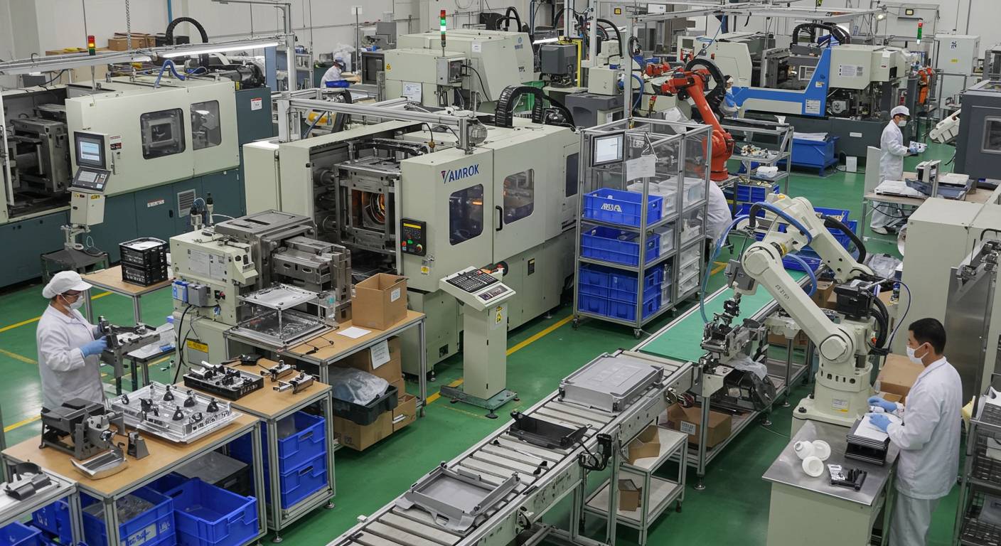 Автоматизированное производство пластиковых компонентов для бытовой техники Производство пластиковых деталей для бытовой техники