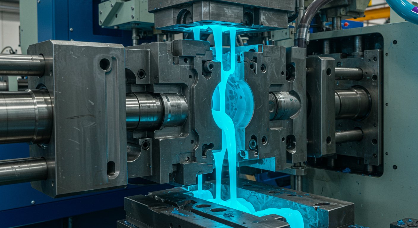 Литьё пластика технического класса для труб и фитингов