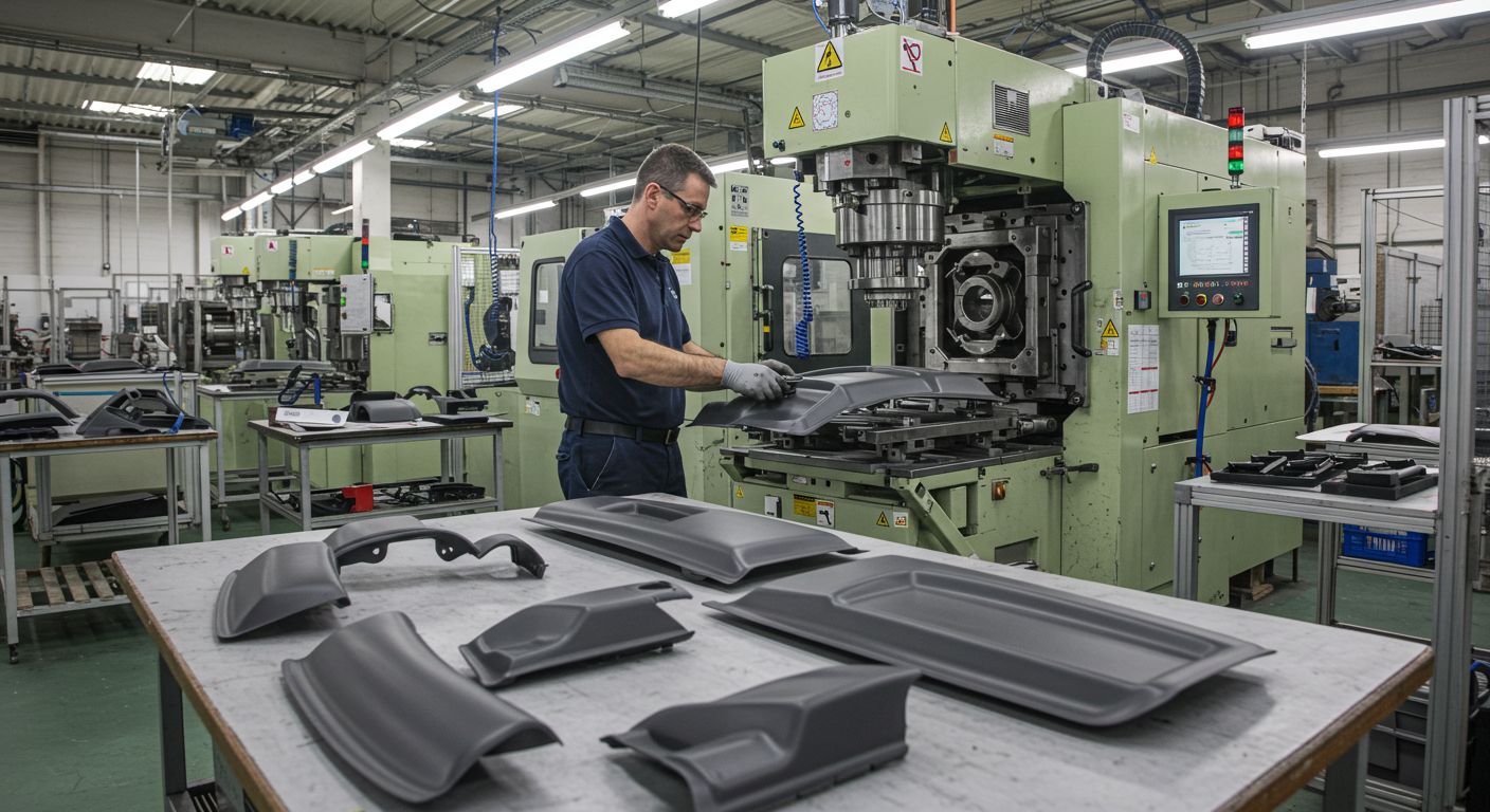 Создание пластиковых панелей для автомобильного интерьера