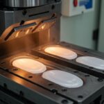 Литьё пластиковых деталей овальной формы для медицинского оборудования