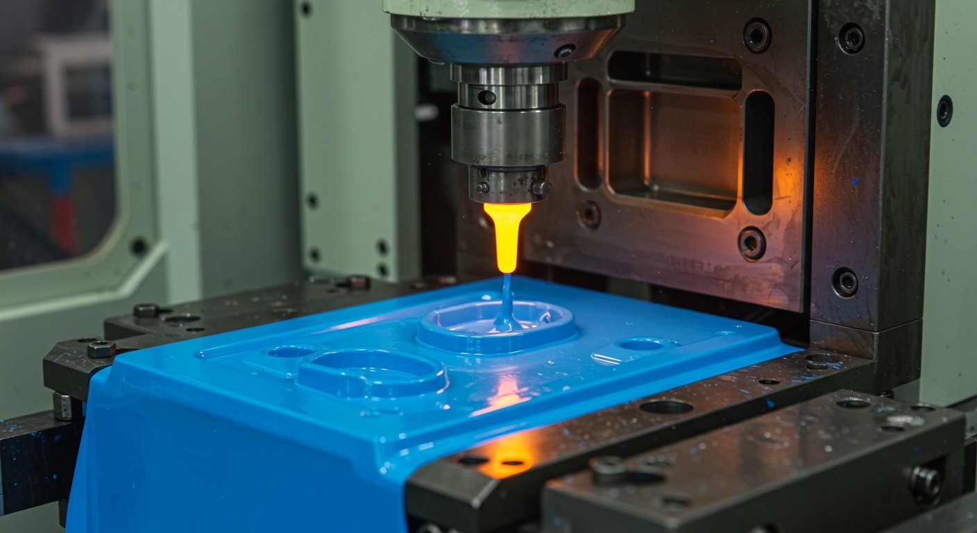 Литьё пластика для плоских изделий