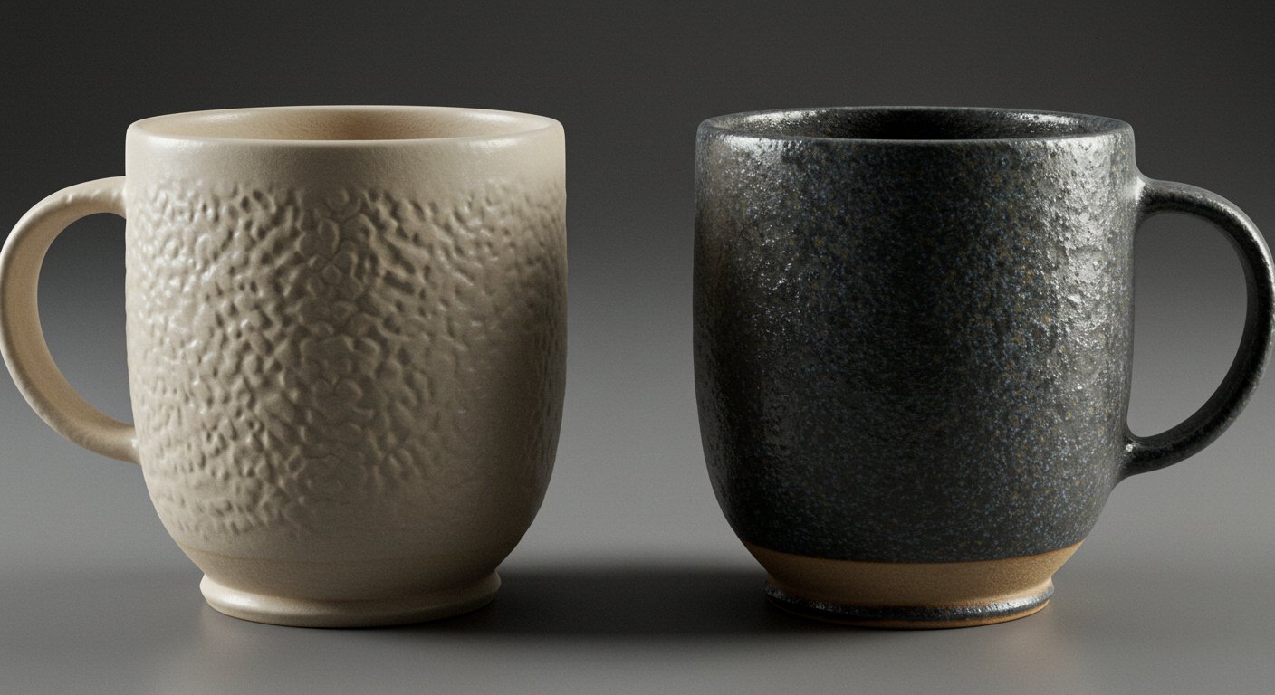 Текстура поверхности пластикового изделия