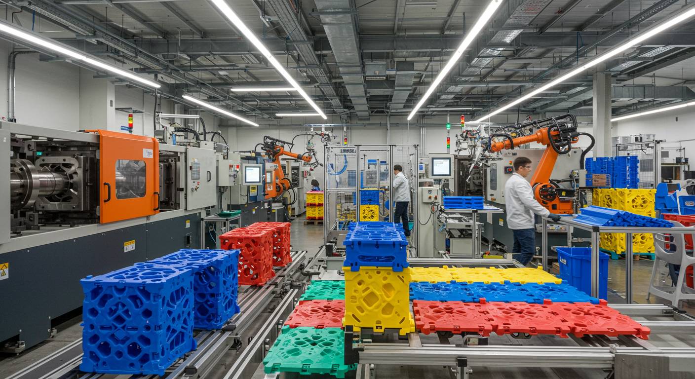 Изготовление пластиковых изделий модульной конструкции для мебели и интерьера