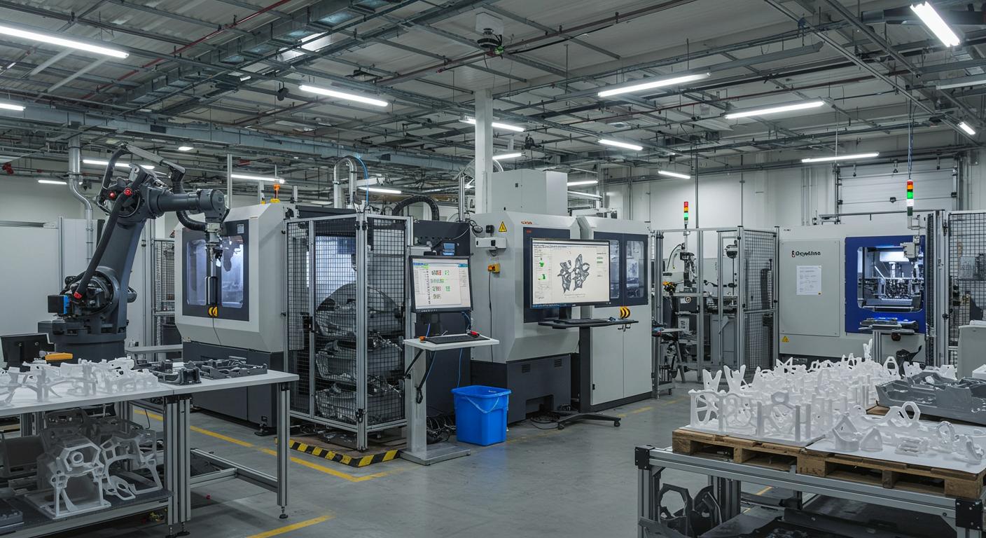 Производство сложных пластиковых деталей