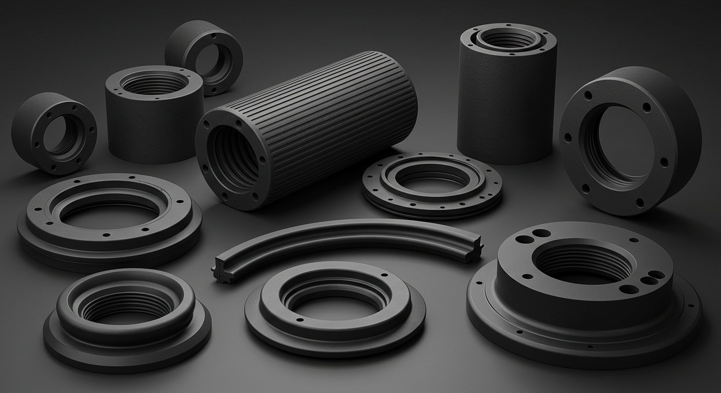 Литье резины уплотнительного типа для защитных элементов