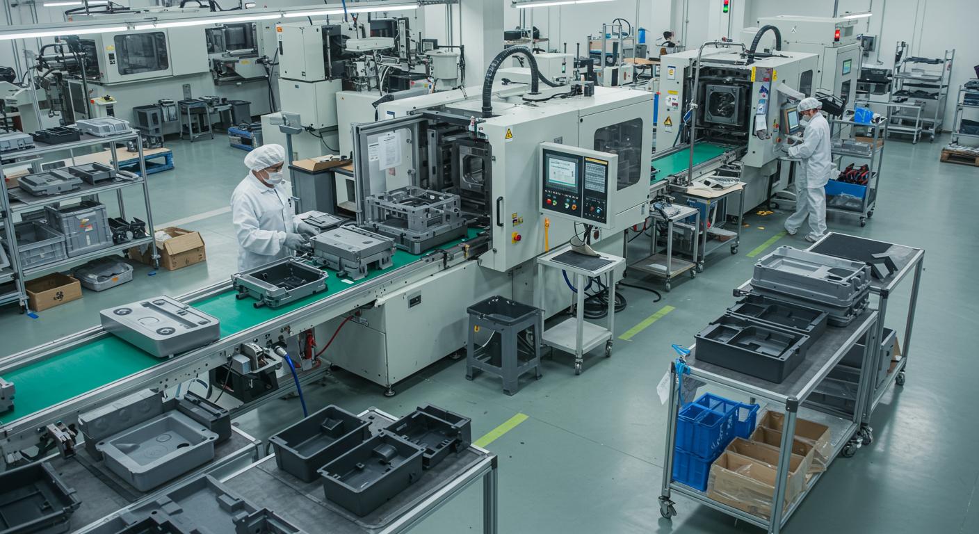 Пластиковый корпус для электроники